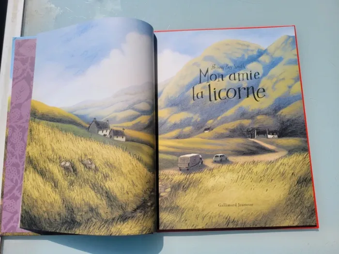 Beau livre 🦄 Mon amie la Licorne 🦄 Gallimard Jeunesse - photo numéro 3