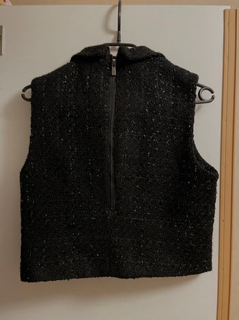 Top sans manche texturé 