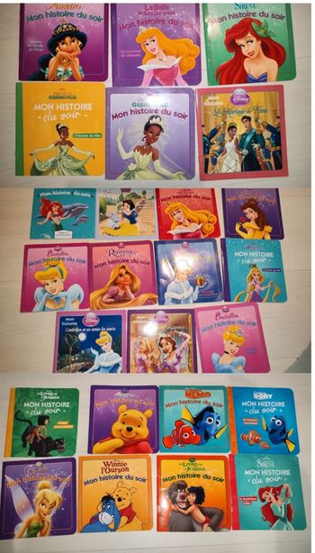 Lot de 25 livres mon histoire du soir