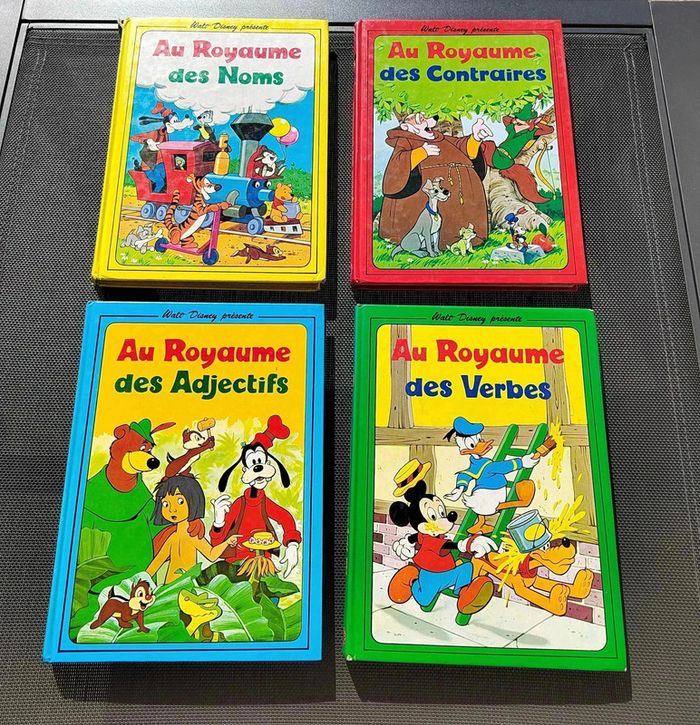 45 € Collection vintage 1978 4 tomes Walt Disney