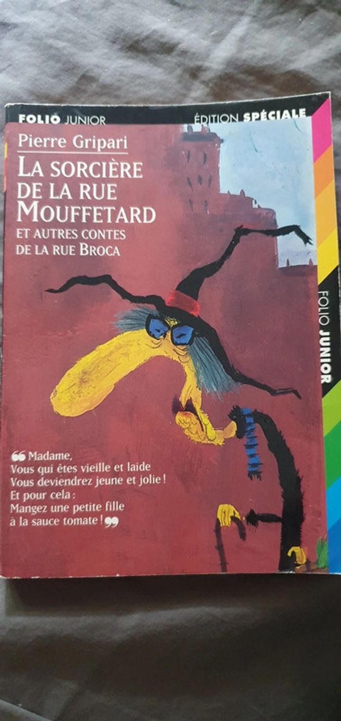 Livre La sorcière de la rue Mouffetard et autres contes de la rue Broca