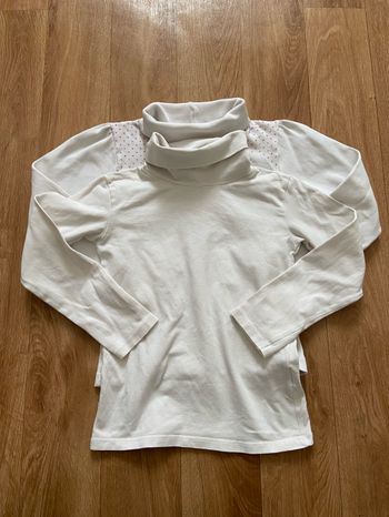 Lot de 2 sous pulls fille 5/6 ans