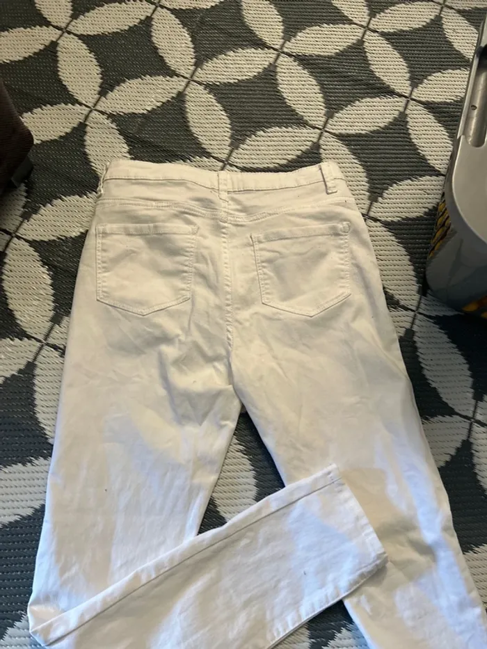 Jeans blanc été - photo numéro 3