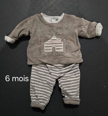 Pyjama 2 pièce chaud 6 mois