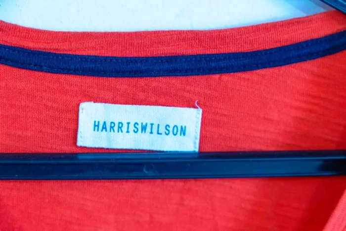 C46 t-shirt orange Harriswilson M - photo numéro 3