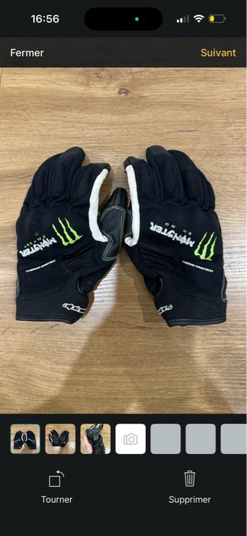Gant hiver moto alpinestar 
