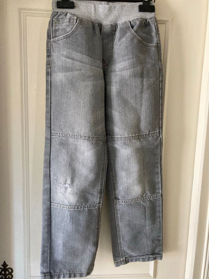 👖 jean gris kiabi 8 ans - photo numéro 2