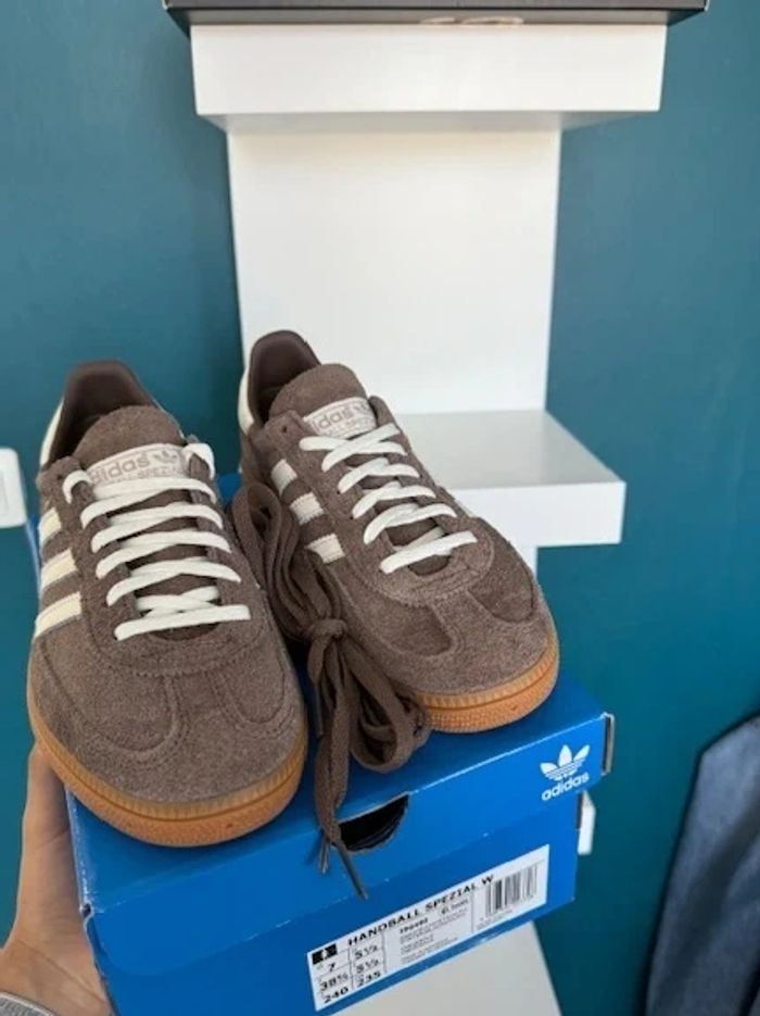 Nouveau Adidas Originais Handball Spezial Marron - Taille 40 - photo numéro 5