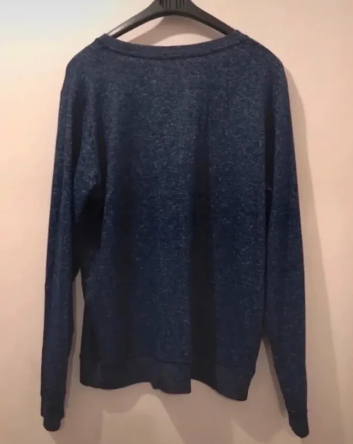 Haut pull été femme Monoprix bleu marine manches longues taille 44 - photo numéro 2
