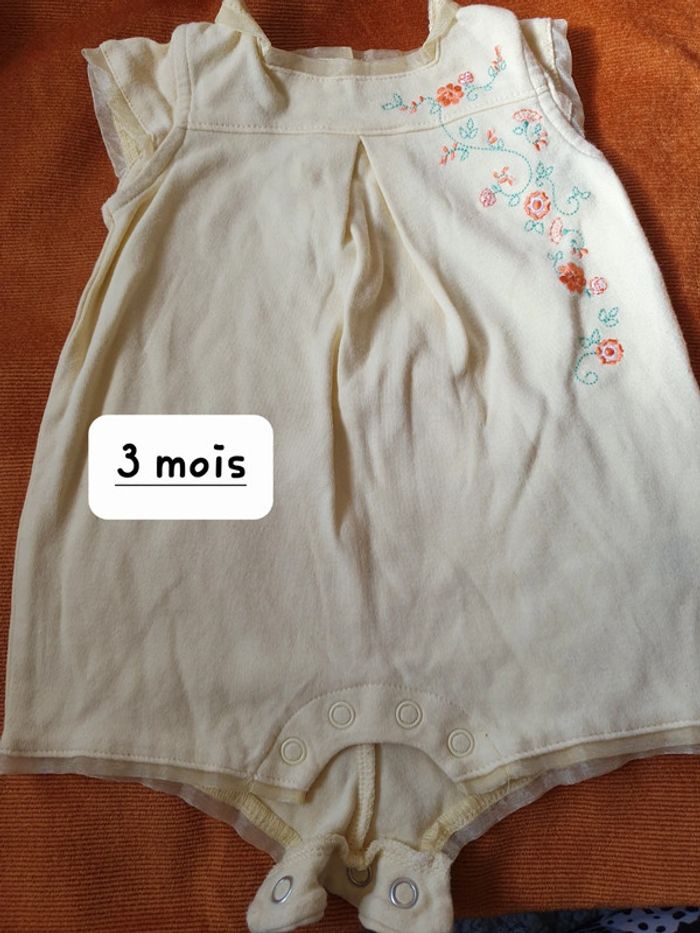 Grenouillère carter's 3 mois