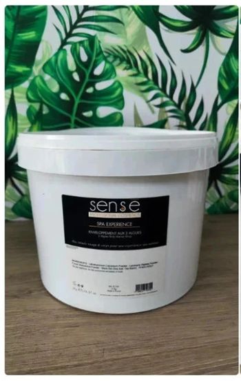 Sense professionnal cosmetics spa experience enveloppement aux 3 algues 5kg rituels visage et corps