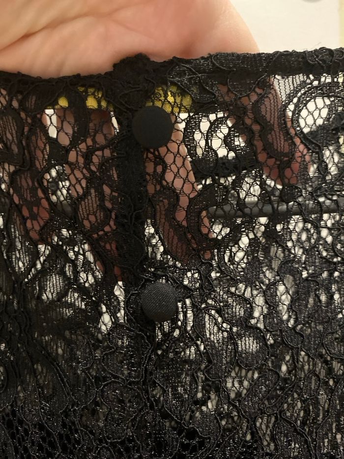 Robe de soirée noir et dentelle - photo numéro 6