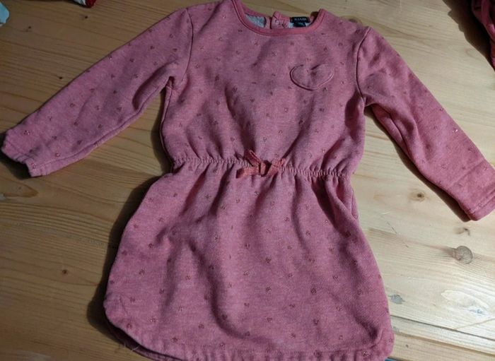 Robe chaude 24 mois paillette