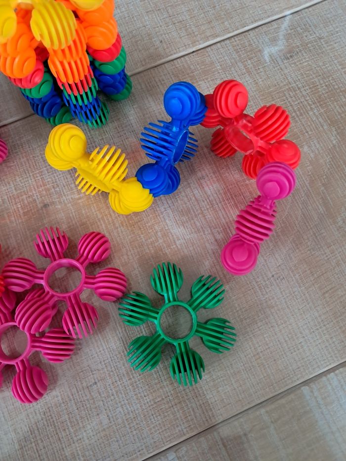 Jouet - BSM - Tube Rings 24 pièces - Multicolore - A partir de 24 mois - photo numéro 4