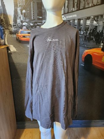 T-shirt manches longues gris taille M (Al) Adishatz