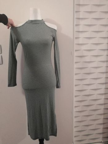 Robe longue épaules dénudées