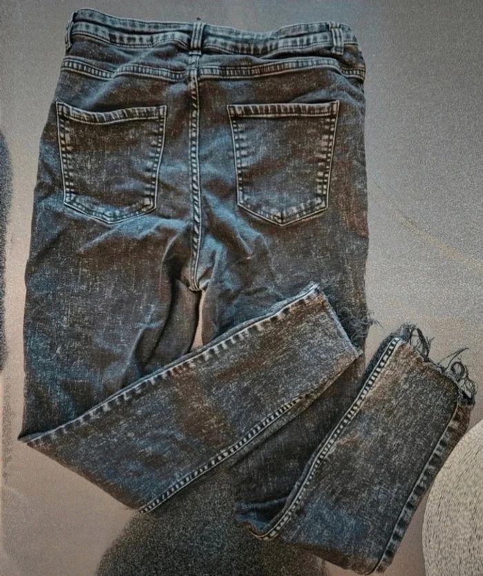 Jean gris noir - photo numéro 5