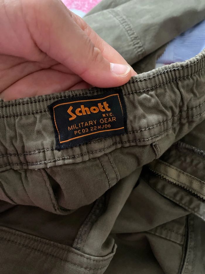 Pantalon Cargo Kaki Schott W38 Taille 48-50 - photo numéro 6