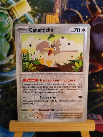 Canarticho reverse 132/167 Mascarade Crépusculaire