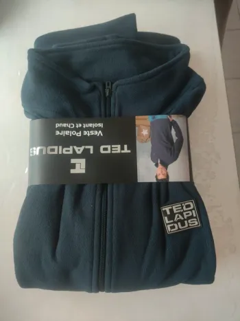 Veste polaire homme Ted Lapidus XXL bleu marine