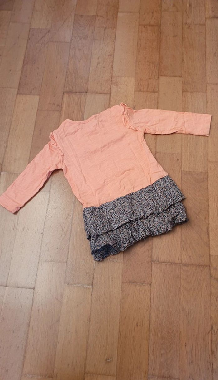 Lot de 3 robes coton manches longues Miniman - photo numéro 9
