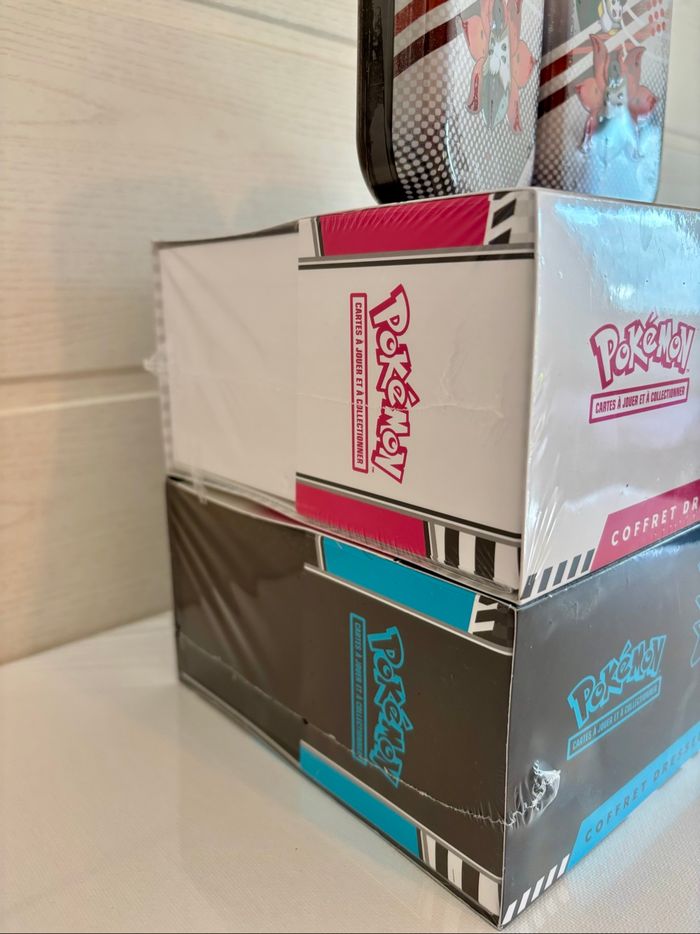 Lot ETB et Tin Pokémon 10.5 - photo numéro 9