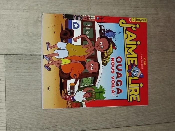 Lot de 8 magazines J’aime lire année 2021-22 L053  7595829459 - photo numéro 5