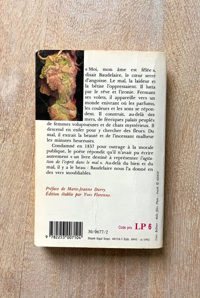 Les Fleurs du mal de Baudelaire – Le Livre de poche – texte intégral - photo numéro 2