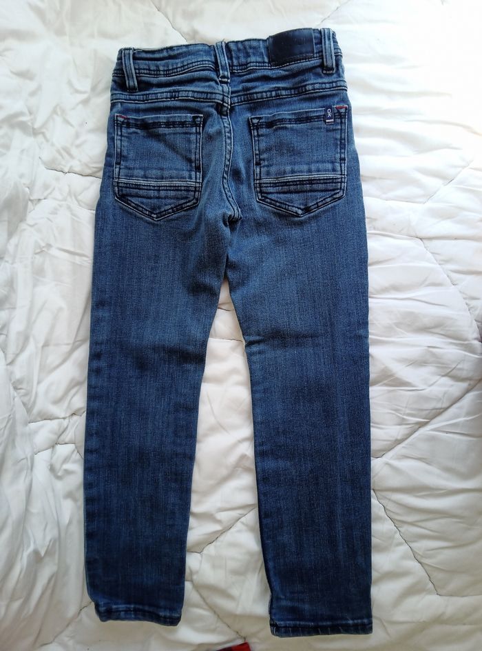 Pantalon 6 ans Okaïdi jean bleu - photo numéro 2