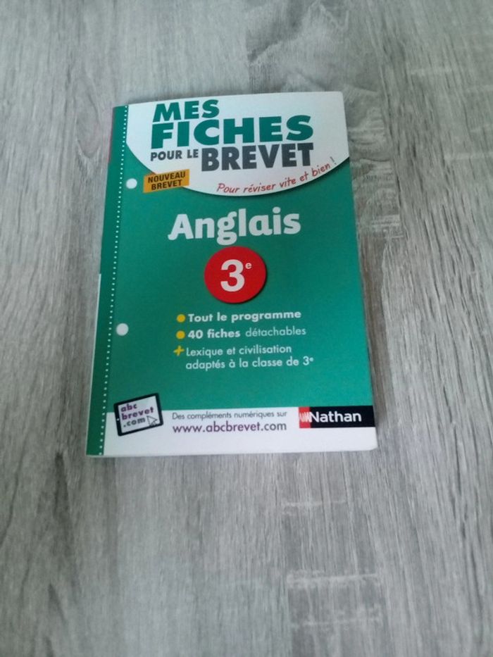 Anglais 3eme