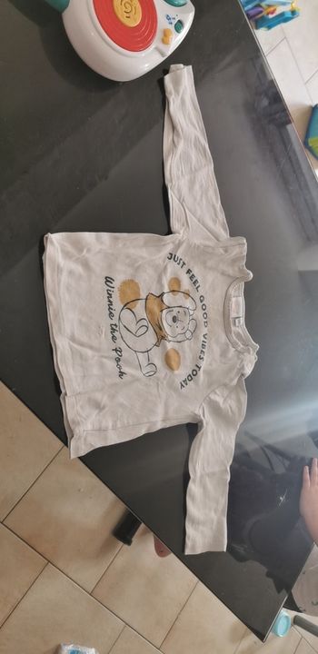 Tee-shirt manche longue winnie 18moos