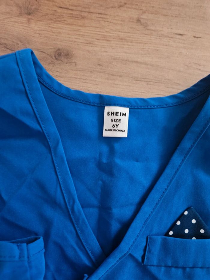 Costume enfant 6 ans shein + son nœud papillon assortie - photo numéro 4