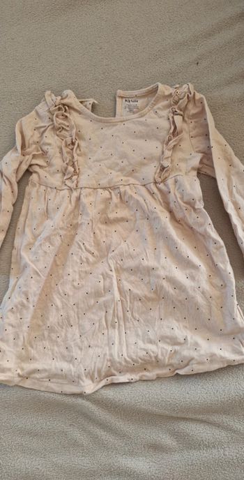 Robe beige 24 mois