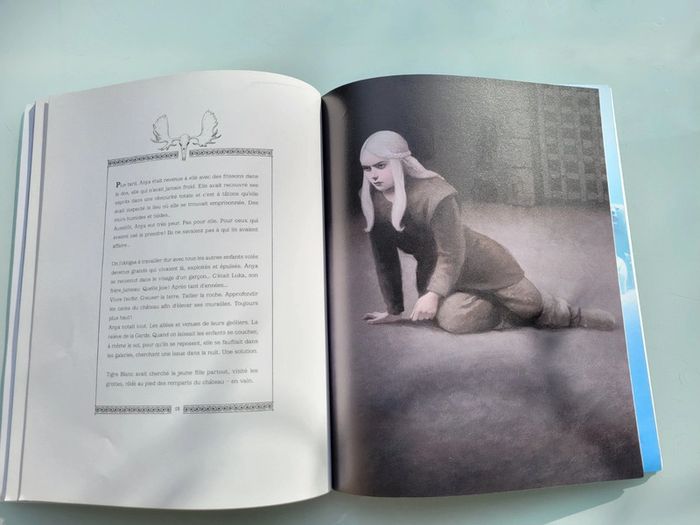 Livre l'école des loisirs couverture souple, Anya et Tigre Blanc , 8/12 ans (16) - photo numéro 2