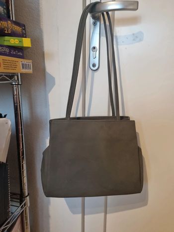 Sac à main gris