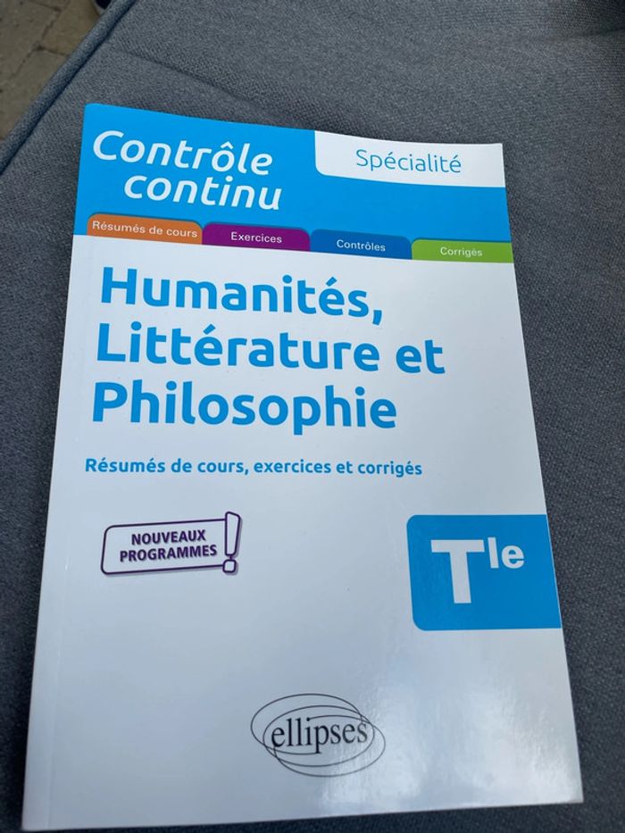 HLP humanités littérature et philosophie terminale spécialité