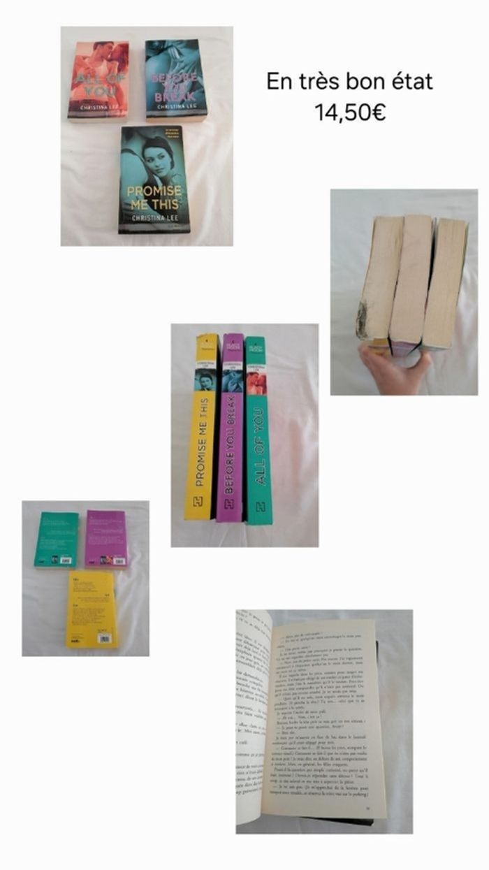 Lot livres New romance - photo numéro 3