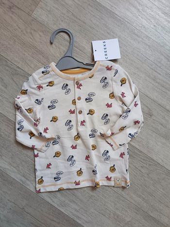 T-shirt 9 mois neuf Creeks