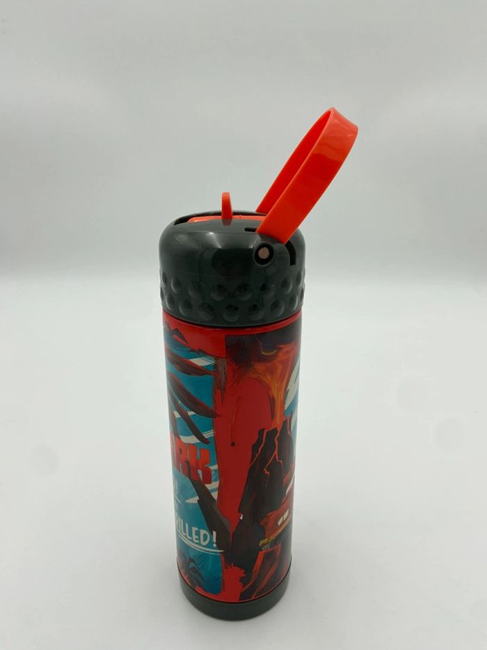 Gourde enfant Bouteille d'eau en acier inoxydable avec paille intégrée Disney Pixar Cars on the Road - photo numéro 4