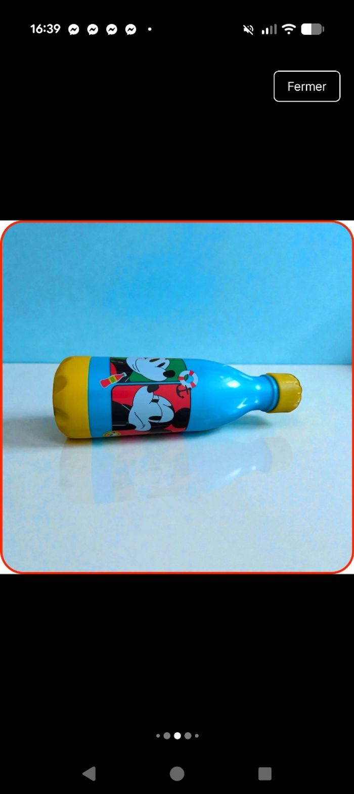 Gourde Mickey Mouse Disney - 560ml - Neuve - photo numéro 5