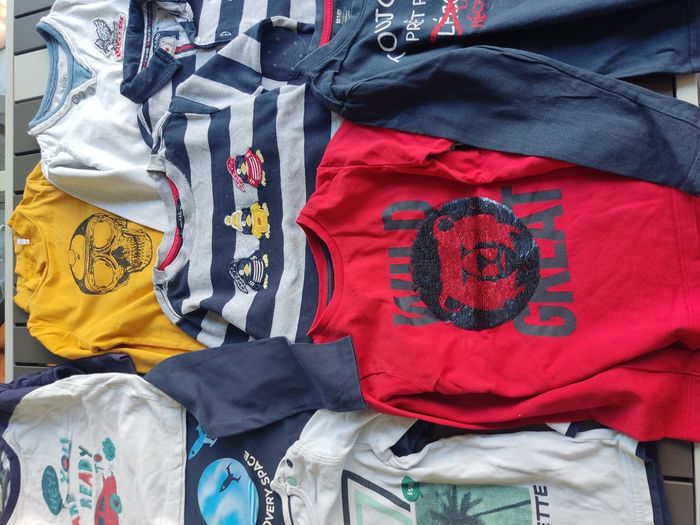 Lot de t-shirt a manches longues - photo numéro 3