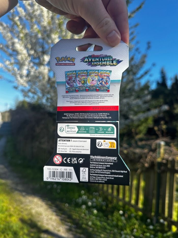 Lot de 16 Blisters Pokémon EV9 – Aventures Ensemble (neufs scellés) - photo numéro 2