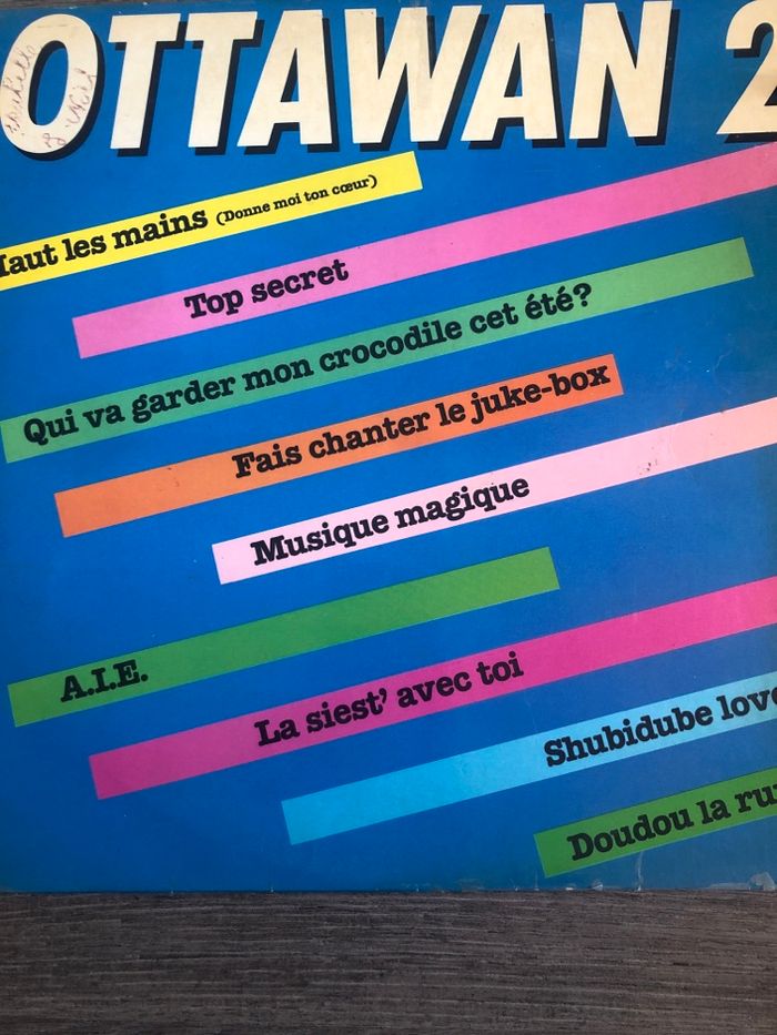 Vinyle 33t Ottawan 2