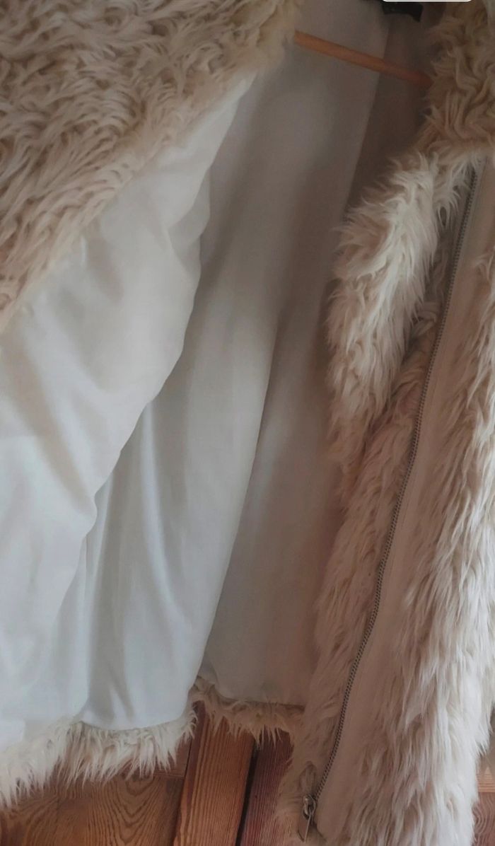 Manteau fausse fourrure H&M - photo numéro 8