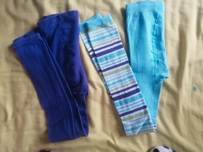 Lot 2 Collant sans pieds