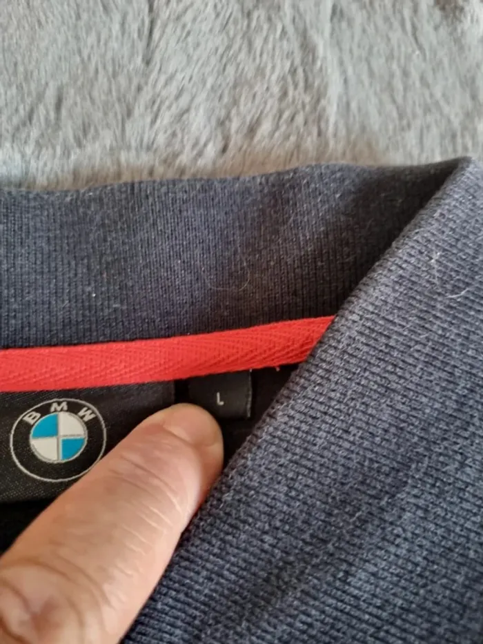 Polo BMW noir, L Hommes - photo numéro 6