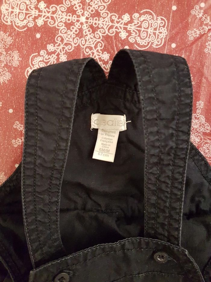 Salopette mi saison garçon 6 mois - photo numéro 5