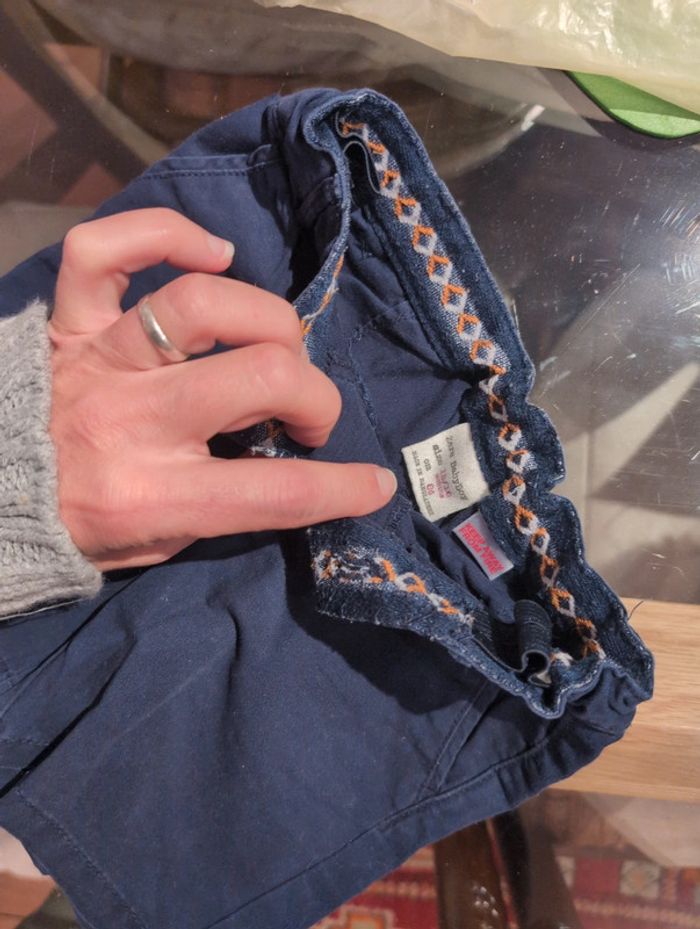 Short Zara 12 A 18 mois 100% coton - photo numéro 2
