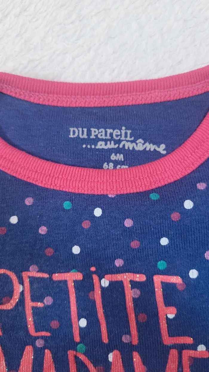 Bodie fille 👧 6M Du pareil au même - photo numéro 2