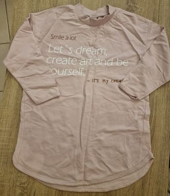 T-shirt robe Zara fille 8 ans
